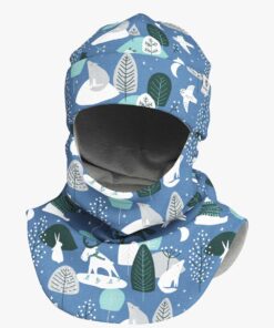 Thermal Merino Balaclava Pipo -huivi lapsille CLAVAN - Talvieläimet - Image 2