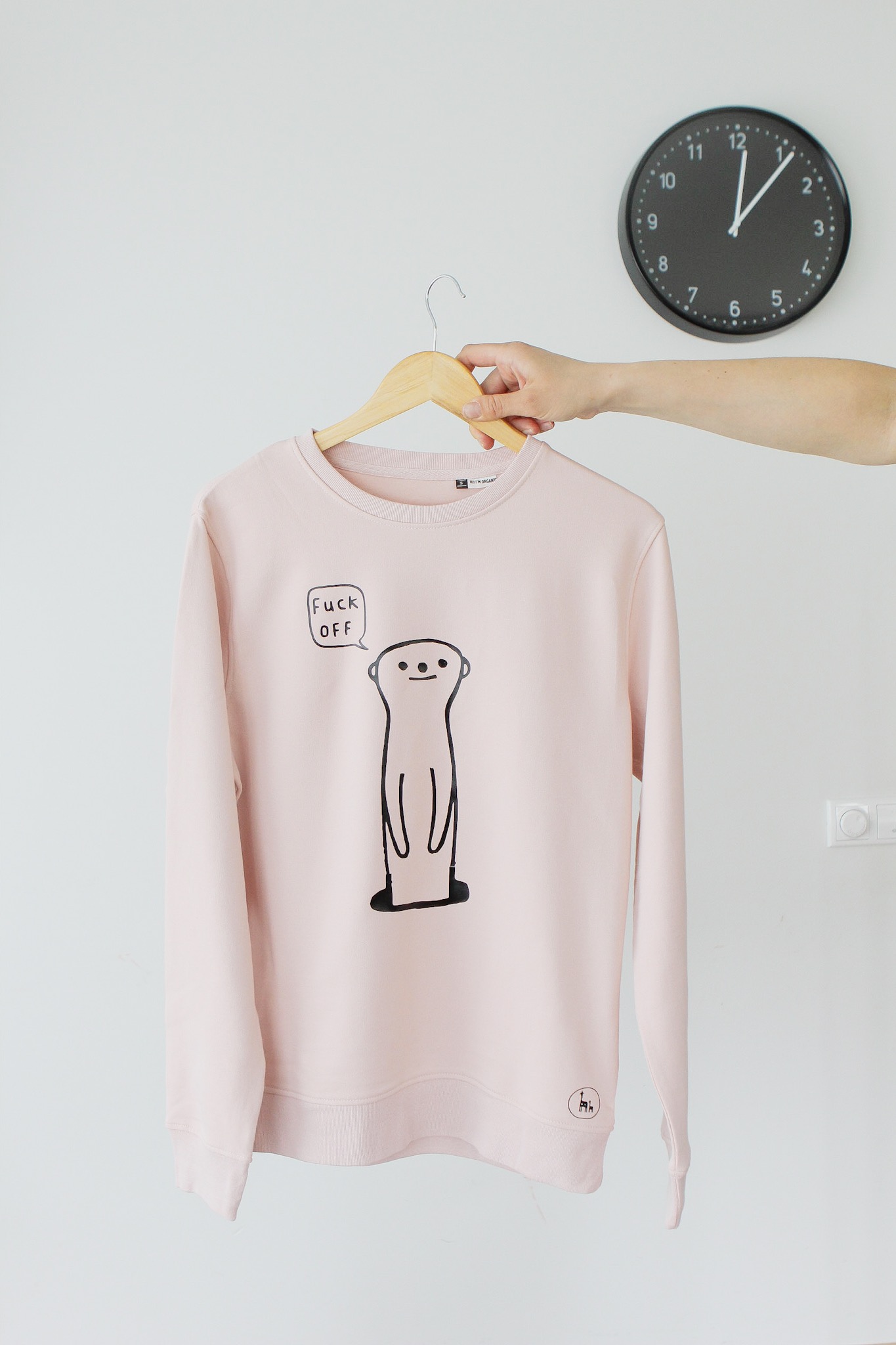 Meerkat f_ck off Collegepaita