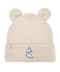 Muumipeikko Talvipipo Korvilla Lapsille - Beige