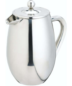La Cafetière hopeanvärinen kaksoisseinäinen eristetty kahdeksan kupin kahvinkeitin - 1 litra - Image 5