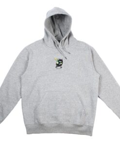 Alternative view of Premium Unisex -puuvillahuppari Stinky - Harmaa