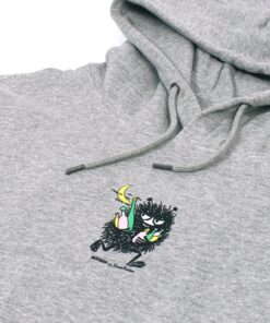 Premium Unisex -puuvillahuppari Stinky - Harmaa - Image 4