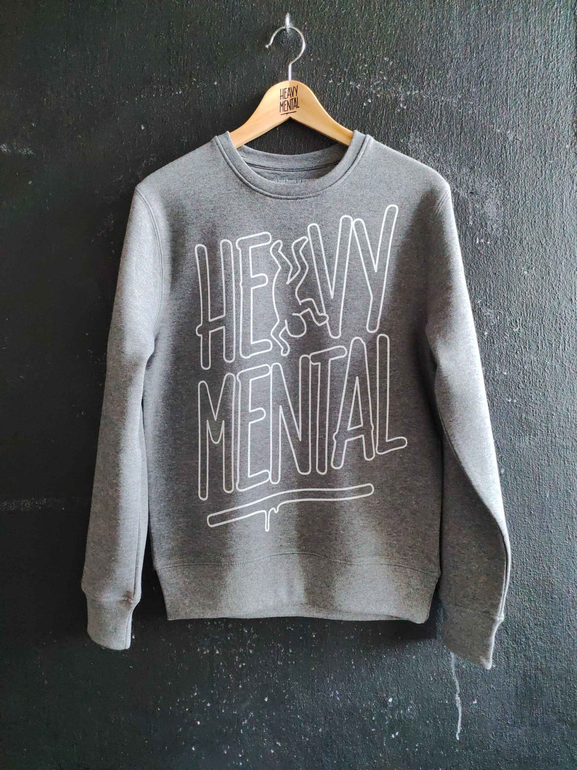 Keith Mental by Heavy Mental Collegepaita Harmaa - Image 2