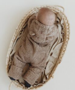 Merinovillavuorilla vuorattu vauvan haalari TEDDY - Image 3