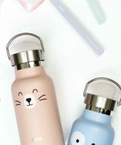 Vesipullo / Termospullo – Kissa – 350ml Ruostumaton teräs - Image 3