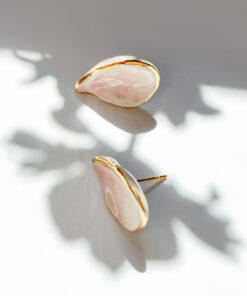 Alternative view of Wild Cherry Leaf STUD - Korvakorut
