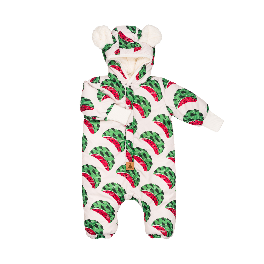 Talvihaalari teddyvuorilla vauvoille ja lapsille - Vesimelonit - Image 4