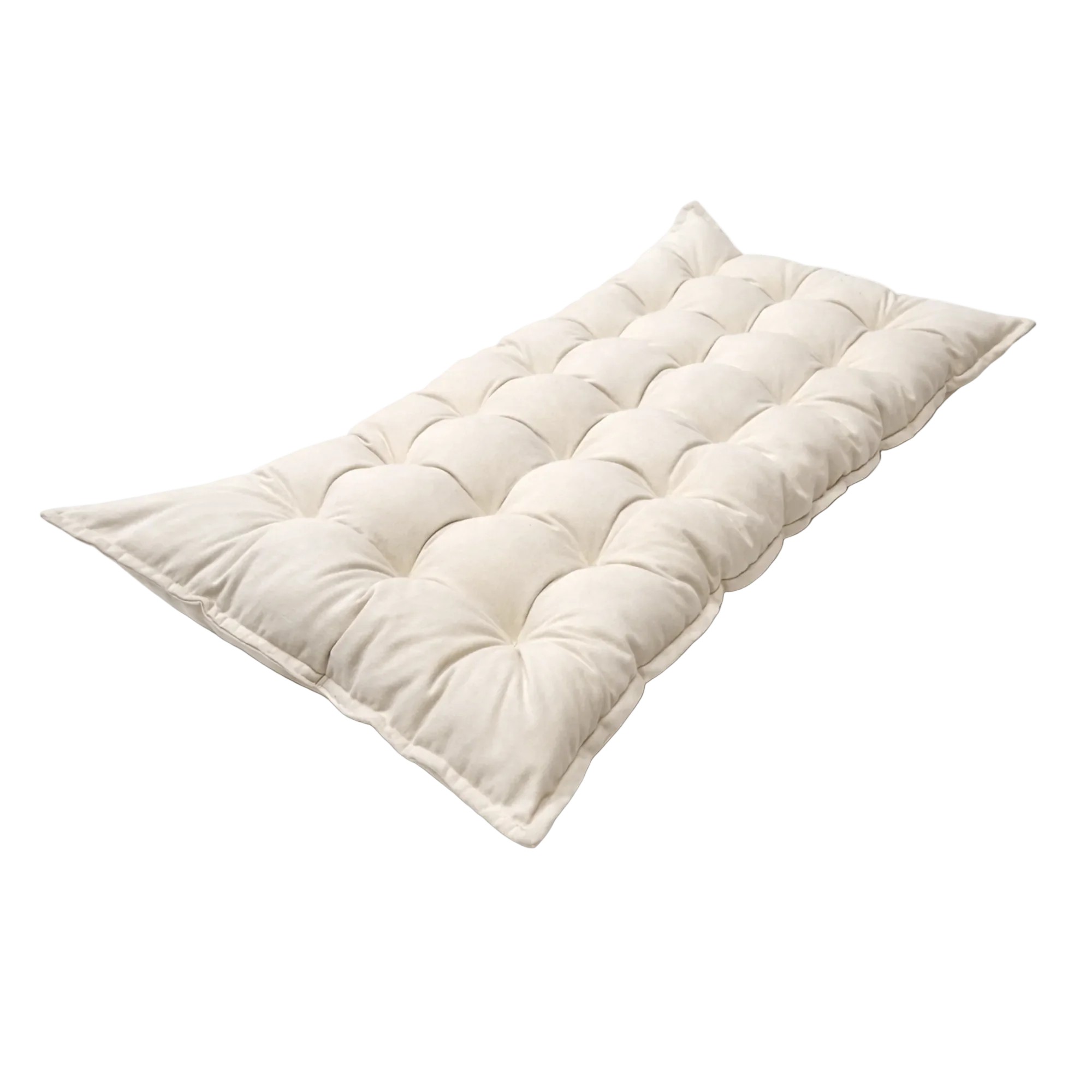 Tikattu lasten lattiatyyny, beige, 3 kokoa saatavilla - Image 2