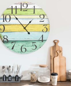 Seinäkello Monivärinen Mdf